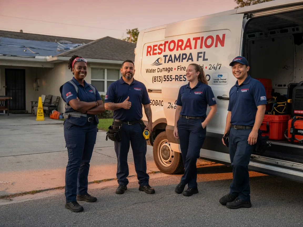 Water Damage Restoration company in Warsaw, OH